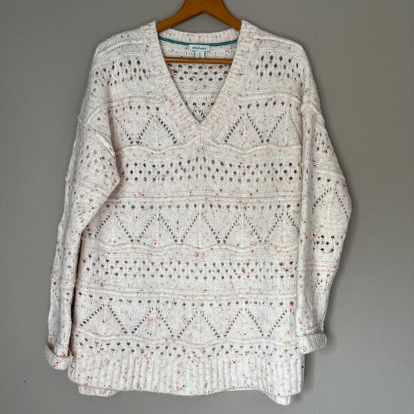 Sundance Crewneck Sweater‎ Size Medium Oversized Chunky Knit Pullover Cozy - Picture 2 of 5